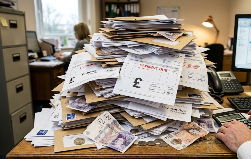 unpaid invoices